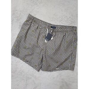 NEW Collars Co Board Shorts Mens 3XL High Voltage Skull Crossbones Black Lined